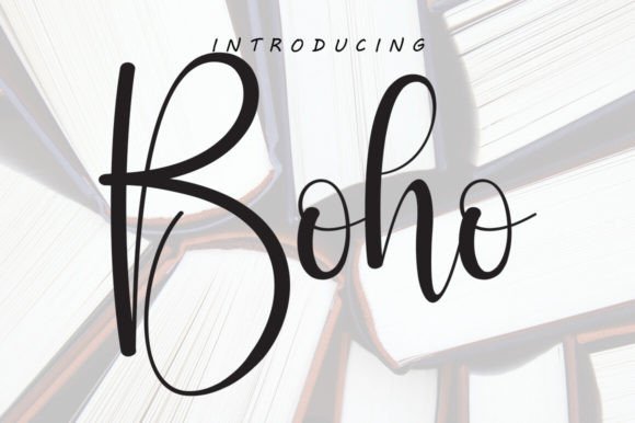 Boho: Handwritten Elegance for Modern Branding