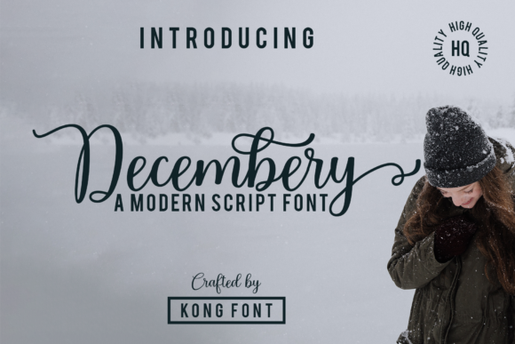 Decembery: A Playful Handwritten Script Font for Modern Creatives