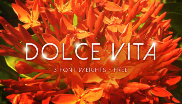 Dolce Vita: A Capital Font Built for Modern Design Workflows