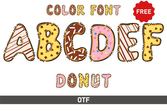 Donut Font: A Playful Typeface for Creative Projects