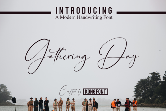 Gathering Day: How This Playful Script Font Redefines Romantic Design