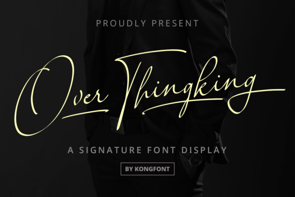 Over Thingking: A Playful Handwritten Font That Brings Personality to Your Projects