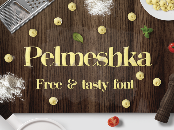 Pelmeshka: A Playful Bodoni-Inspired Font for Impactful Design