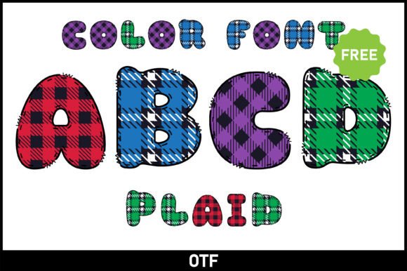 Plaid Font: A Playful Tool for Creative Design Projects