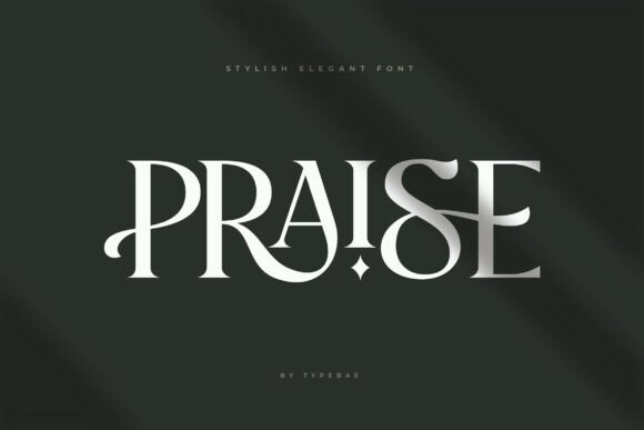 Praise: A Sophisticated Branding Font