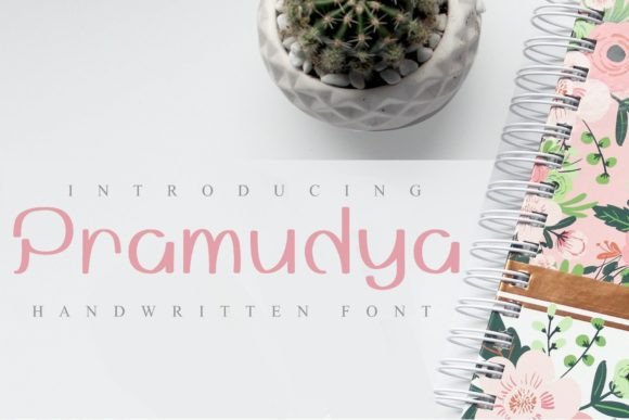 Pramudya: A Playful Handwritten Script for Creatives
