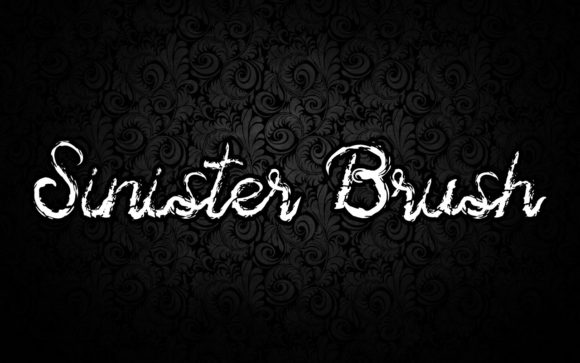 Sinister Brush: A Playful Handwritten Font for Every Creative