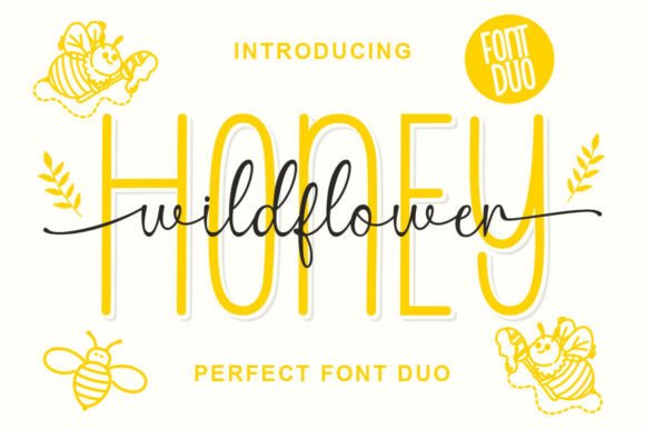 Wild Flower Honey Duo – A Type Pairing That Balances Sweetness and Structure